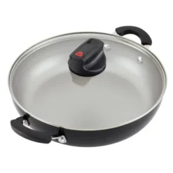Farberware Smart Control 11.25" Covered Everything Pan With 2 Side Handles Black -Home Improvement Store GUEST f41528f5 a16b 4288 806b 4756b6886755
