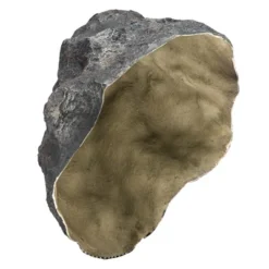 Gardenised Decorative Outdoor Weather-Resistant Artistic Artificial Faux Stone Rock, Garden Patio Granite Grey Fiberglass Stone -Home Improvement Store GUEST f8cb41f7 82bf 45ee a3d2 e468cb7030d4