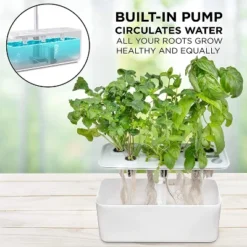 Ivation 7-Pod Indoor Herb Garden, Hydroponic Growing System Kit -Home Improvement Store GUEST fa7a7c31 2bc9 4901 b235 f2461c04f56d