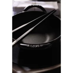Staub Cast Iron 6-qt Wok - Matte Black -Home Improvement Store GUEST ff14537f d1b6 4abd ab97 10c015b60964